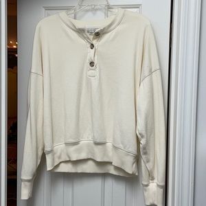 AE Button Sweater